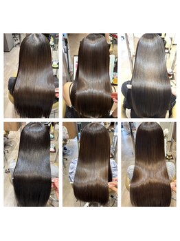 ソワン ドゥ ブレス コフレ あべの店(soin de brace×coffret)の写真/Aujua使用◎髪質改善最上級トリートメントで、あなたにぴったりのオーダーメイドヘアケアをご提供します。