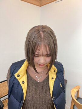 ワイス(WYETH) milk tea beige×bob