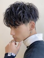 フィフス 大分(fifth)&nbsp;大分緩めツイストスパイラルパーマメンズカット刈り上げマッシュ