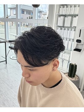 ドーベル(DOBEL) 【トレンド感】フェザーパーマ