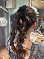 ルポヘアー(Repos Hair)&nbsp;ツイン　編みおろし