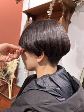 アンユヘアー 与野駅前店(unu.hair) 30代40代50代与野/イメチェン大人女性/刈り上げショート