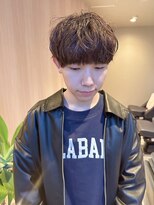 オン キャナルシティ博多前店(on) 【博多の哉汰】テーマ脱力パーマの残りを活かして子犬マッシュ