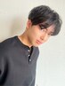 【メンズ限定】メンズカット+Ｗ炭酸ヘッドスパ　￥8910→￥7128