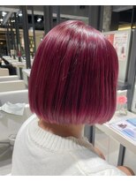 レブリィゼンコー イオンモール多摩平の森店(Reverie ZENKO)&nbsp;ツヤ感ピンクボブ ZENKOイオンモール多摩平の森