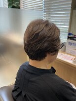 ウイバイファースト(u'i by first)&nbsp;カットはショートでレイヤーを入れて カラーはグレージュ