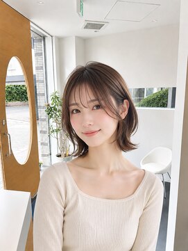 ビーアップヘアー(be:up hair) くびれボブ×顔周りカット