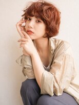 ブゾン(buZon)&nbsp;【buZon高田馬場】オレンジカラーのふんわりカール