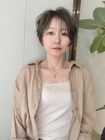 ティーヘア トナリ(t.hair tonari) 30代小顔ショート/2wayバング/大人綺麗めショート