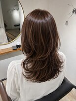 エトワ 中央店(etoi)&nbsp;大分韓国かき上げレイヤーカット大人レイヤー顔まわりレイヤー