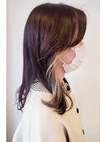 ノッシュ 七隈店(Hair Spa Nosh)&nbsp;ホワイト/オルちゃん/イヤリングカラー/インナーカラー/CAREPRO