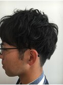 大人マッシュスタイル