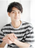 セミウエットカールのワイルドスタイル