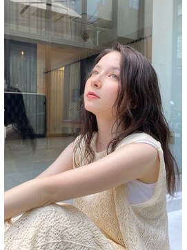 プール(POOL) ほつれウェーブで大人の透け感