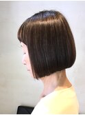 【tsumugu寺田町】ナチュラルストレートボブ☆小顔 