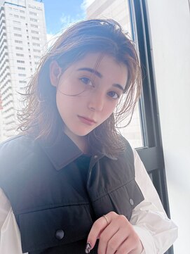 ガーランドツー(Garland 2F) ◎くびれヘア小顔カット外ハネパーマボブ大人かわいい《池袋》