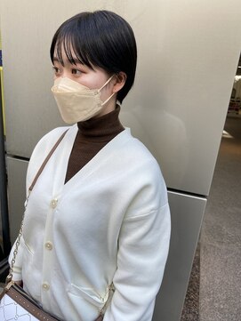 グランドライン(GRAND LINE) 《GRANDLINE松本》小顔ショート　可愛い　マスクに合う