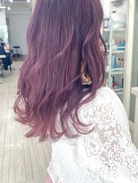 アジールヘア 東上野店(agir hair)&nbsp;ピンクラベンダーカラー、暖色系カラー【上野/御徒町】