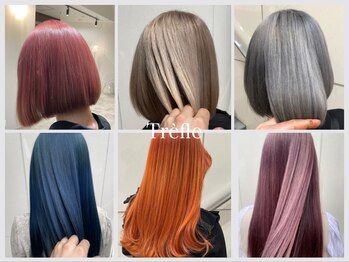 髪質改善/ダブルカラー Trefle【トレフ】