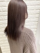 ルノン(LUNON) 【LUNON】髪質改善カラー×ガーネットブラウン