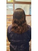 【デジタルパーマ】【中間ウェーブ】