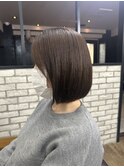 コンパクトボブ×ジュエリーシステム縮毛矯正