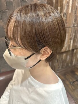 ヘアー クリエイト カルバリ(HAIR CREATE Calbari) ハイライトマッシュショート