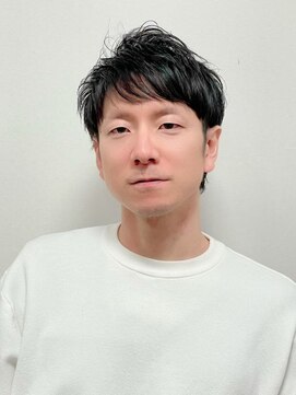 ラギッド 大野城店(RUGGED) 爽やかビジネスメンズショート×ナチュラル黒髪ツーブロック