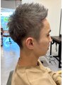 マターエル(mata L23) メンズカラーならお任せ☆/ワンカラー/個性派/ハイライト