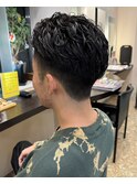 【札幌麻生 ニュアンスパーマ(刈り上げ)】