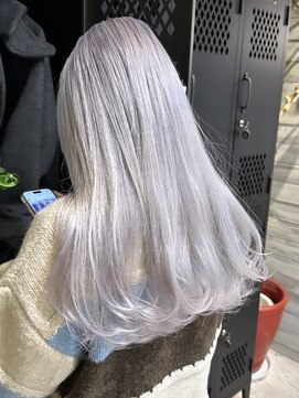 ヲタク(wotaku.) ホワイトラベンダーダブルカラーインナーカラーケアブリーチ