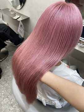 ラルム 新宿(LARME) ケアブリーチ/ダブルカラー/ホワイトピンク/ピンク【Kaya】