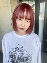 ガルボ ヘアー(garbo hair)&nbsp;ハイトーン大人可愛い20代30代40代