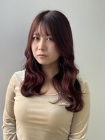 トゥルークリエイション 渋谷(True Creation SHIBUYA)&nbsp;肌なじみのいいボルドーカラー