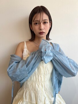 ヘアーデザインプレクト(Hair Design PRECT) シースルー×ミルクティーベージュ