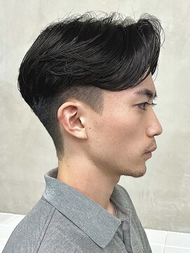 ニコ トウキョウ 渋谷(nico TOKYO) メンズ/センターパート/アップバング/ニュアンスパーマ