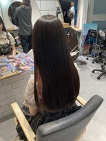 ミエル ヘア 新宿(miel hair) イヤリングカラー