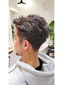 刈り上げツーブロックハンサムショート