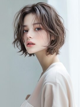 アルトリスト(Altruist Aging×HAIR&SPA) ☆イメチェンピンクベージュアンブレラカラー前髪クールショート