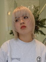 ユルク トウキョウ(jurk tokyo)&nbsp;マッシュウルフ×ホワイトブロンド