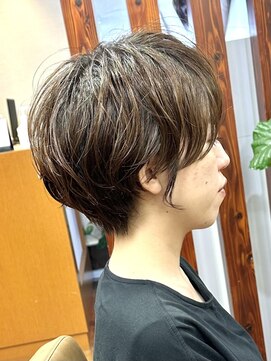 ハーシーバイアポロ 相模大野(HERSHE by apollo) 髪質改善縮毛矯正,レイヤー,縮毛矯正,白髪ぼかしハイライト.白髪