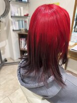 ルシードスタイル ナチュールトゥ(LUCIDO STYLE nature to)&nbsp;外ハネ×ツートーンカラー