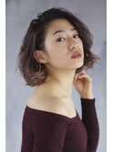 くせ毛ショート 大人ボブパーマ
