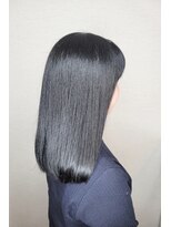 松本平太郎美容室 吉祥寺パートファイブ(PART5) 40代50代60代×セミディストレート×ヘナカラー