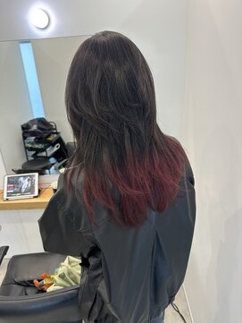 ゴートゥデイ 札幌Nix店(GO TODAY) ウルフ×グラデーションカラー