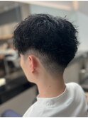 【リアルお客様スタイル】黒髪スペインカール