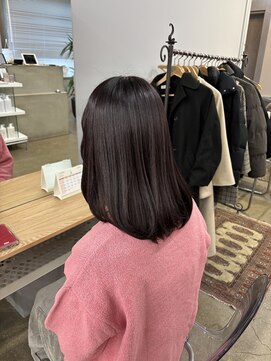 クオーレ (CUORE) 透明感たっぷり赤みブラウン