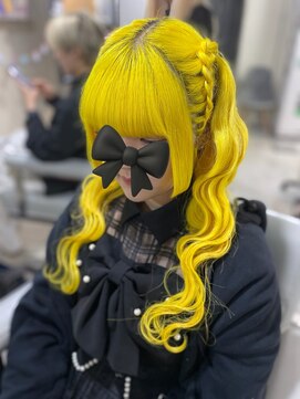 アイビー 新宿(IVY) 編み上げハーフツイン