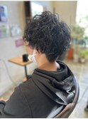 大人メンズパーマ