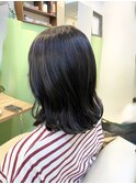 細め×量多めのシークレットハイライト